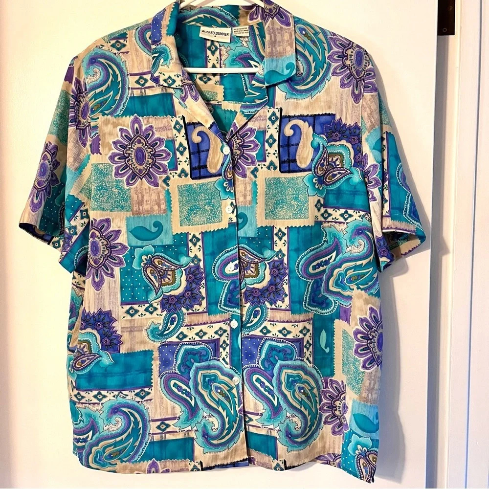 Alfred Dunner  Short Sleeve Blouse